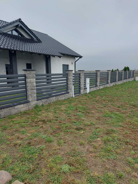 Sztachety Sztachetki Panele Metalowe 11.5cm-12.4cm Producent Transport