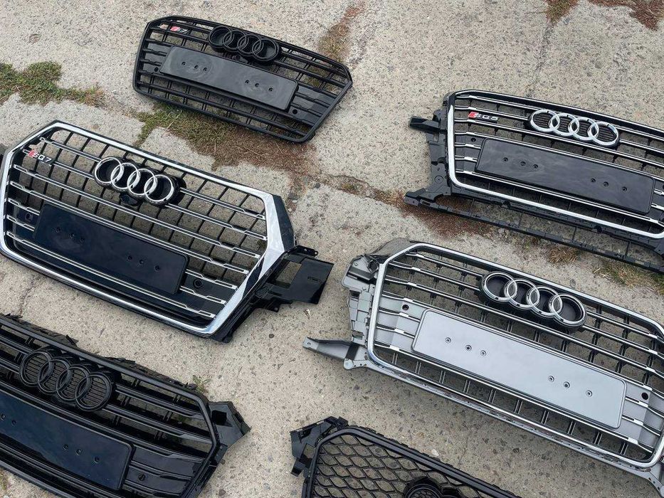 ОТПРАВИМ СЕГОДНЯ! Решетки ауди A1, A3, A4, A5, A6, A7, A8 решотки audi