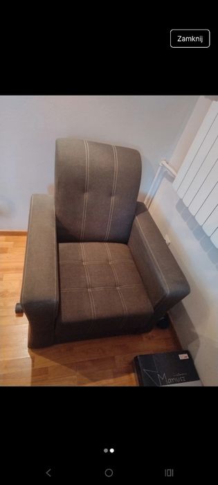 Brązowy Fotel pasuje do wszystkiego