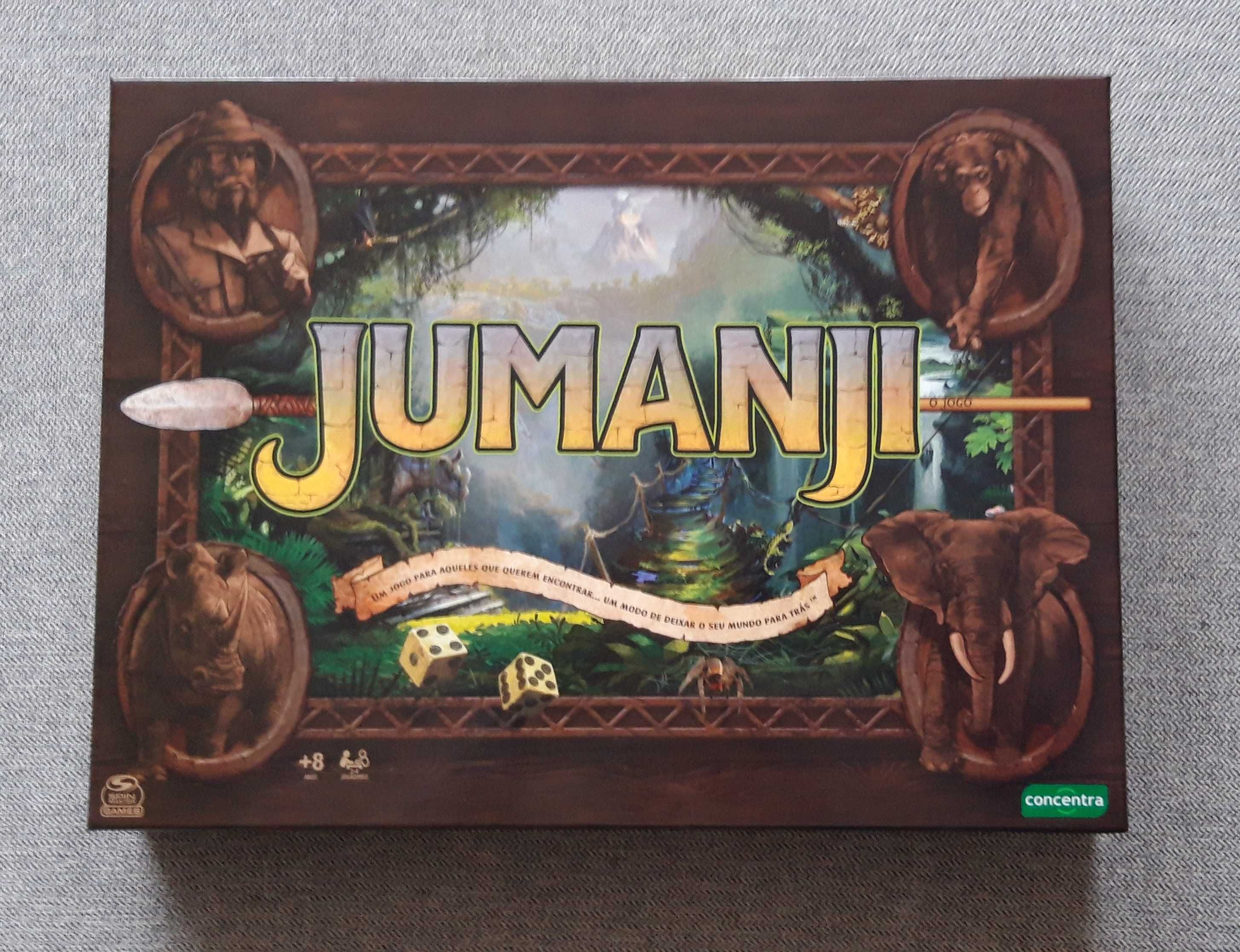 Jogo de tabuleiro JUMANJI - Artigo NOVO.