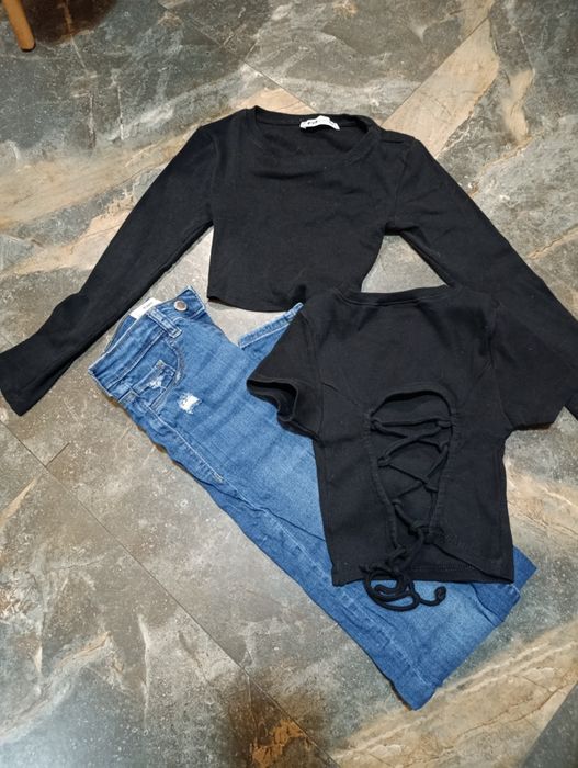 Джинси та топи розмір ххs