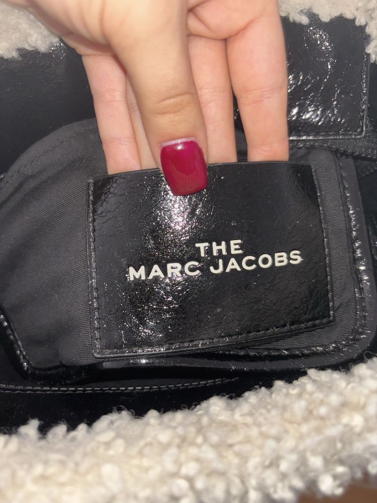Torebka THE TOTE BAG mini Marc Jacobs z paskiem w zestawie