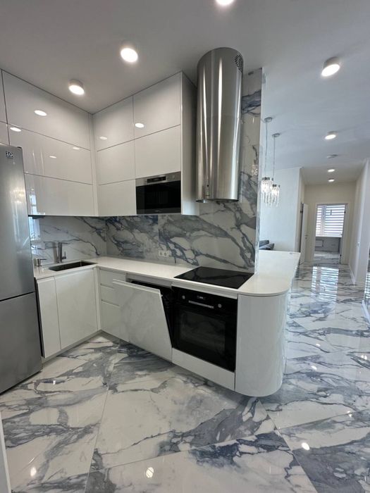 48 Жемчужина, Каманина, стильная квартира, дизайнерский ремонт, море!