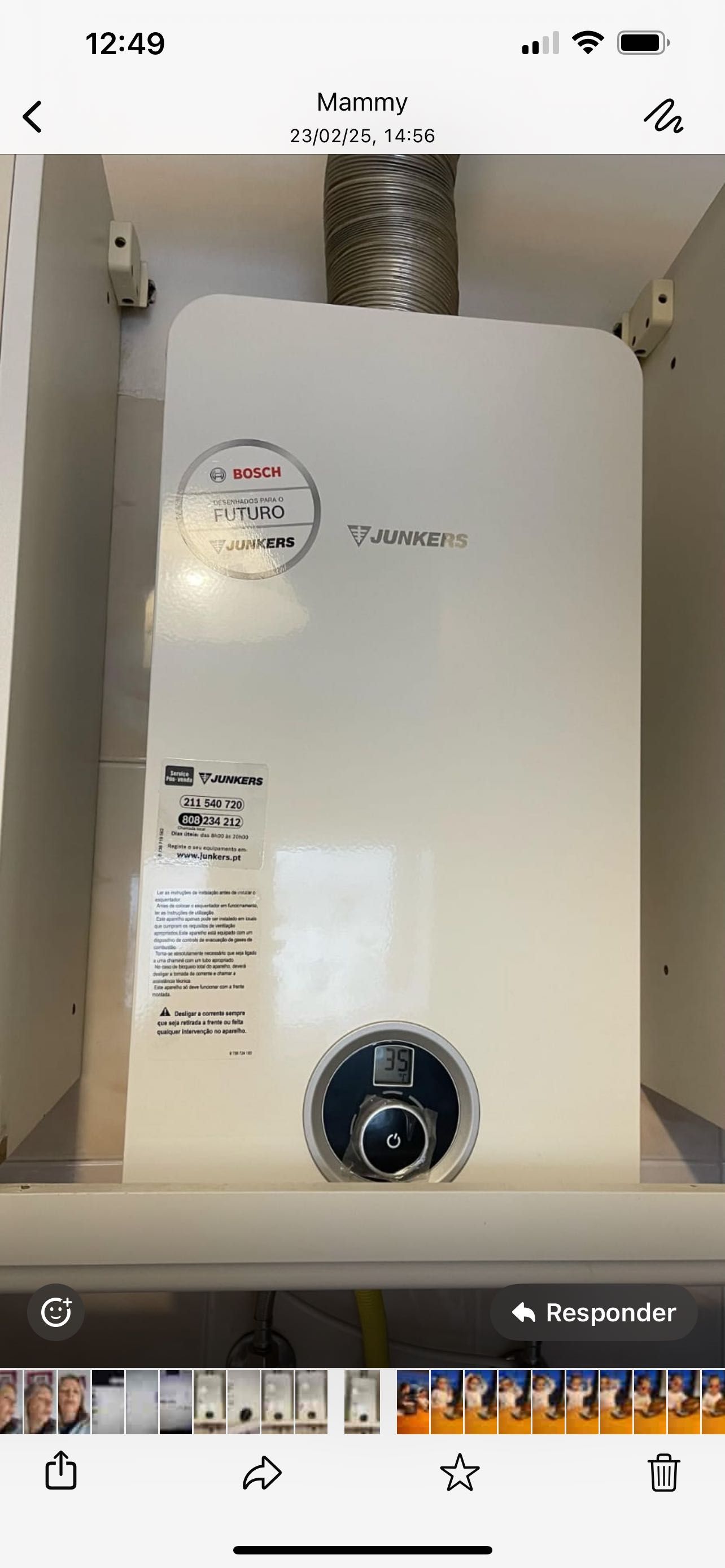 Esquentador a Gas Vulcano WTD11/14KME