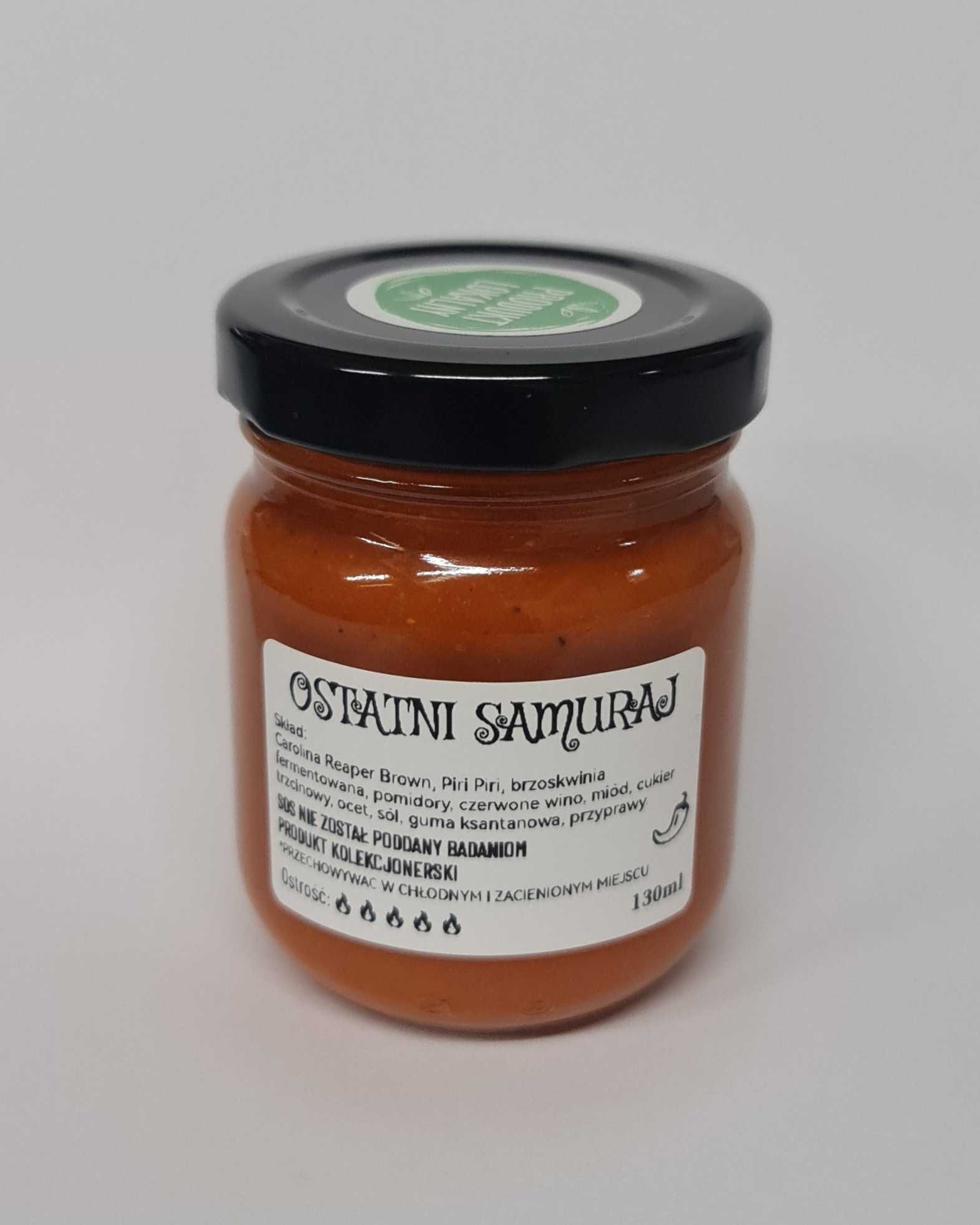 Ostre sosy domowej produkcji -70% Ceny! DUŻE ILOŚCI (Carolina Reaper)
