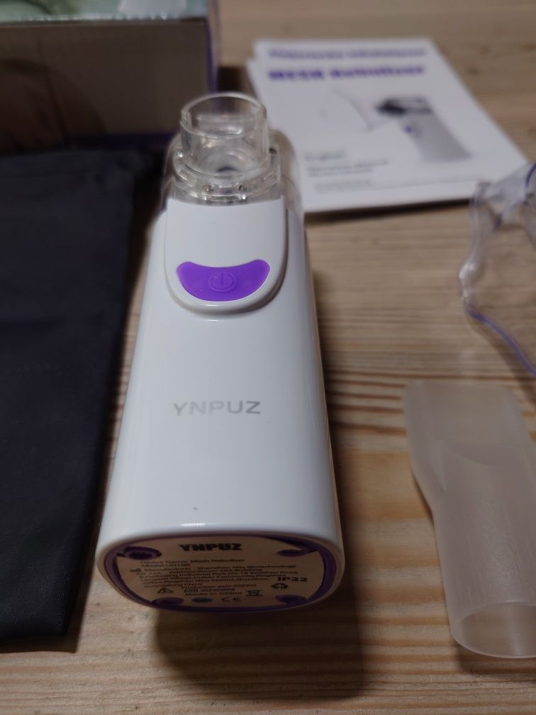Inhalator Nebulizator UN100-Y dla dorosłych i dzieci ładowany USB