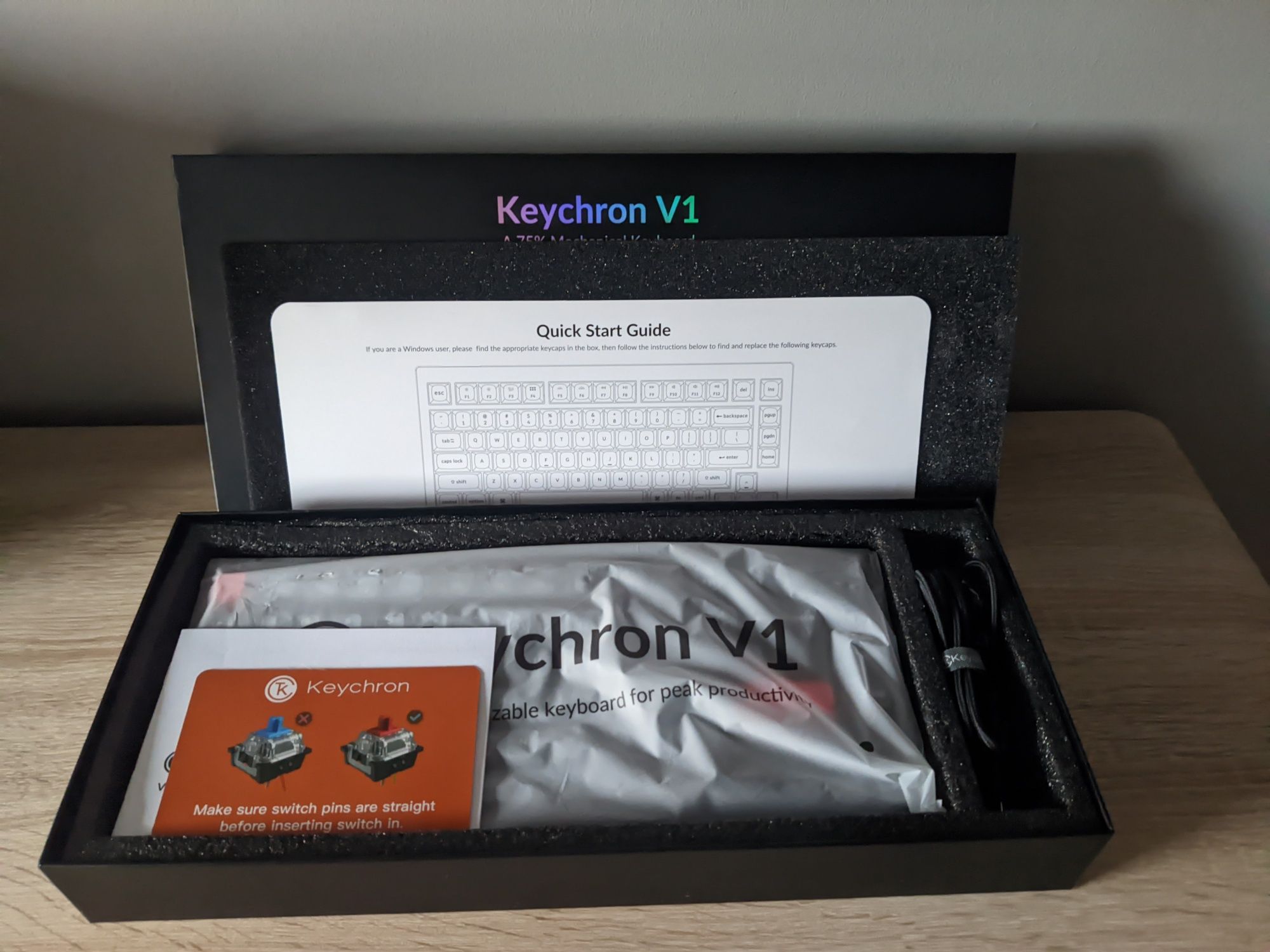 Klawiatura Keychron V1 Brown Switch