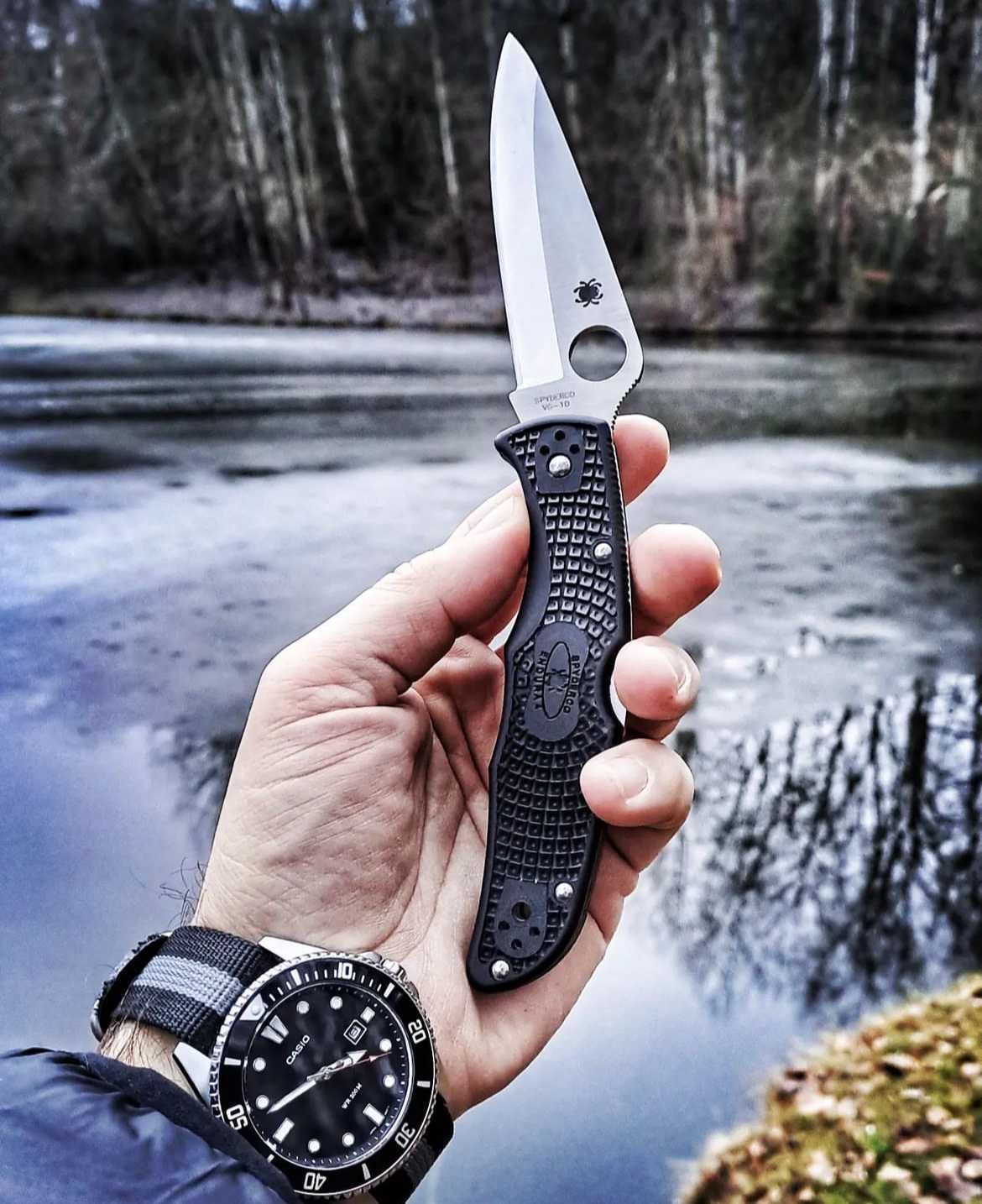 Ніж Spyderco Спайдерко