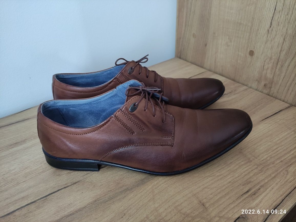 Buty męskie wizytowe r 45