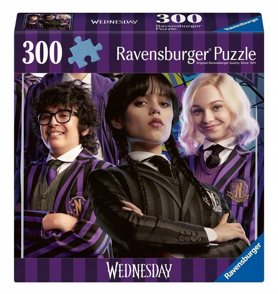 Puzzle Dla Dzieci 300 Wednesday, Ravensburger