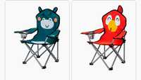 Nowe krzesełko rozkładana dla dzieci ptaszek lub hipcio