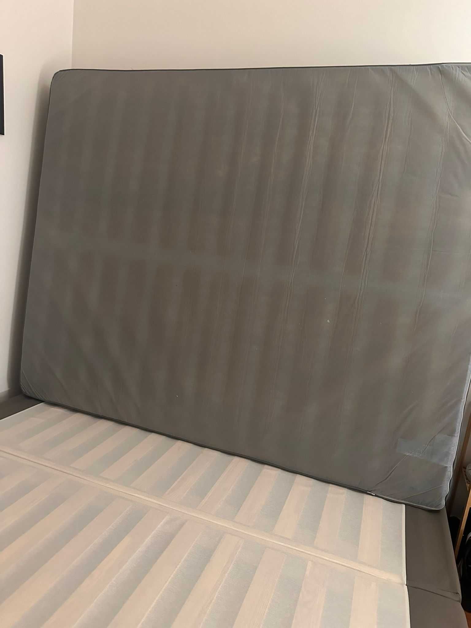 Sommier + Colchão casal IKEA