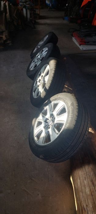 Koła aluminiowe z oponami Vw 5x112 r16