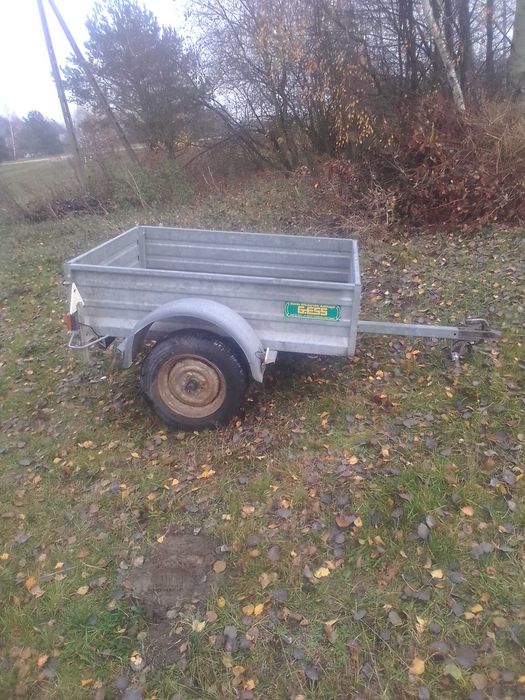 Przyczepka samochodowa Pongratz  450;dmc ocynkowana