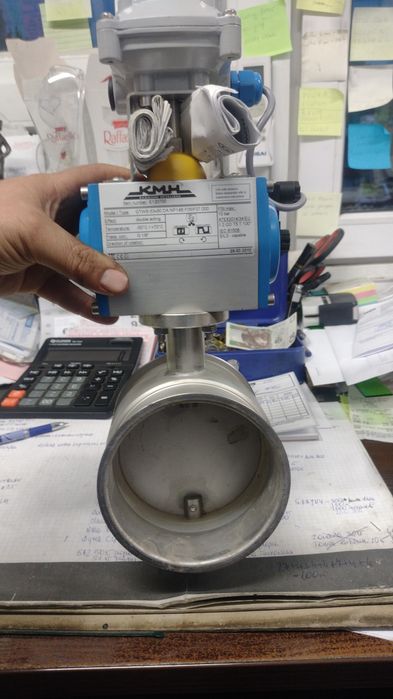 Zawór Motylkowy KMH Model GTMB63x90