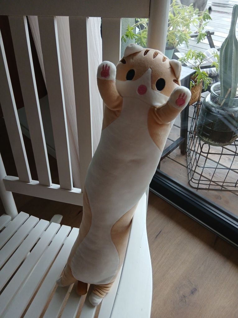 Kot przytulanka, maskotka ok 60cm