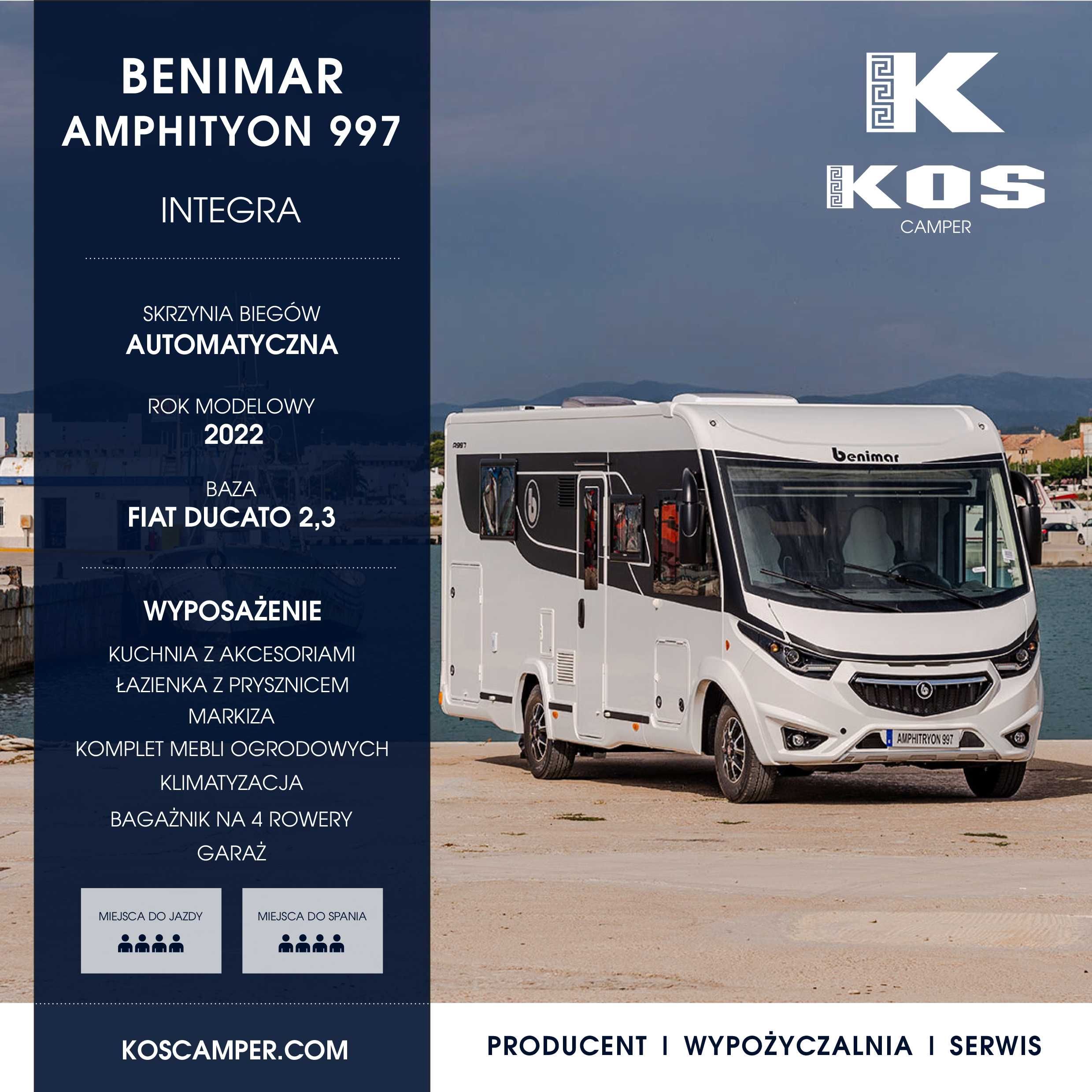 Kos Camper Kamper Benimar Integra