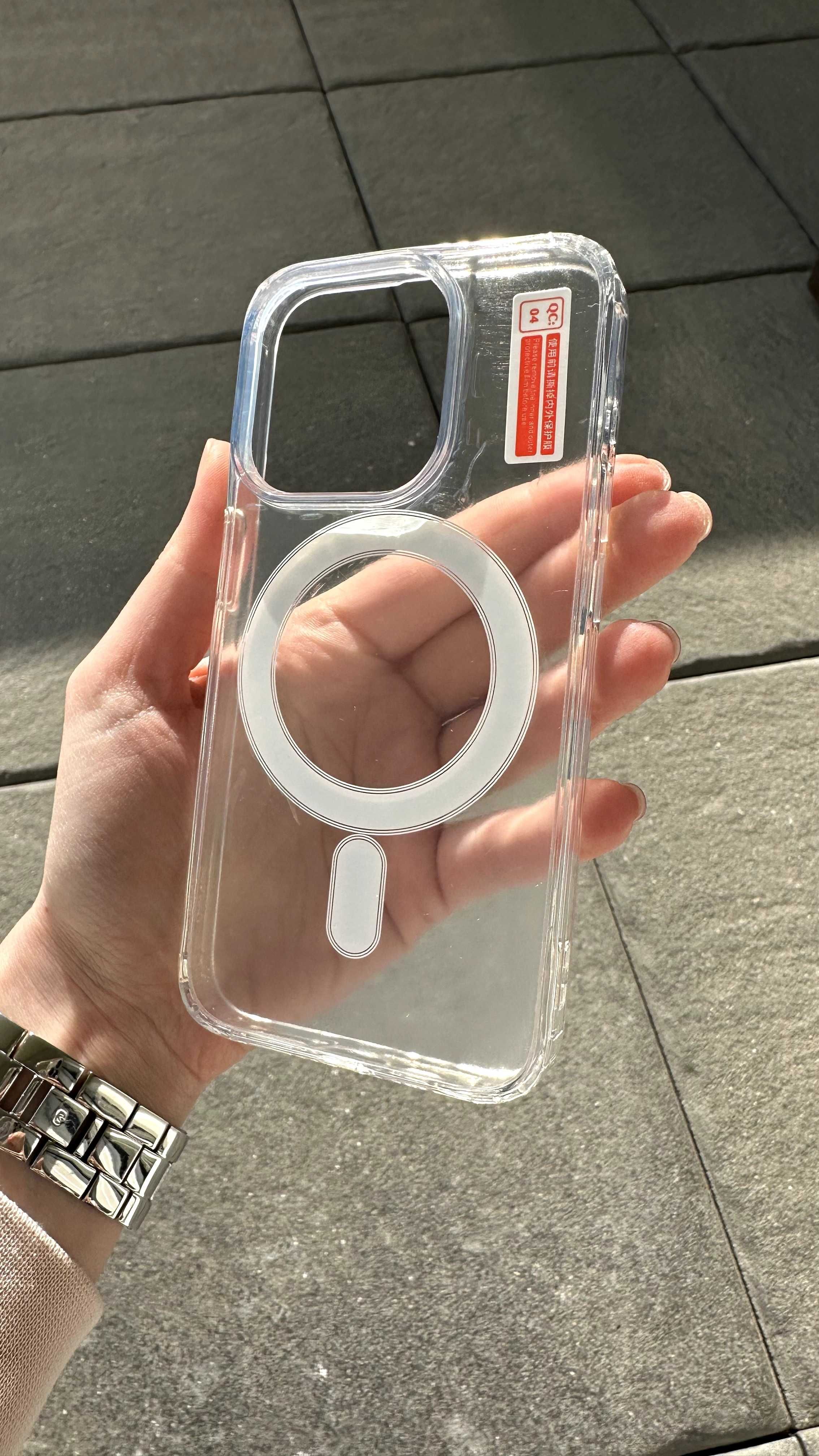 Etui przezroczyste Clear Case MagSafe iPhone 15 Pro