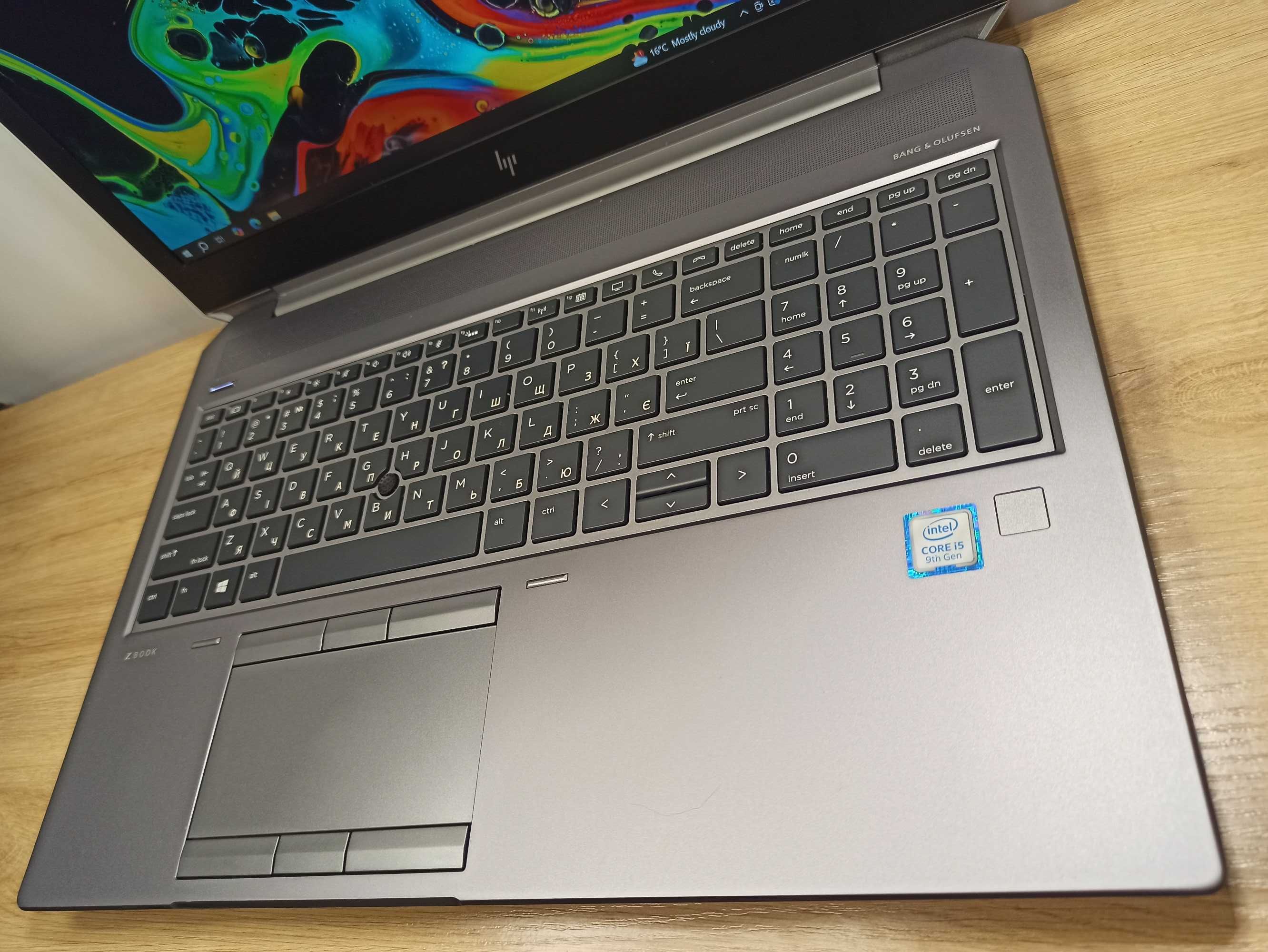 Ноутбук Ігровий HP Zbook 15 G6 i5 4ядра/16gb/nvme512/Nvidia T1000 4gb