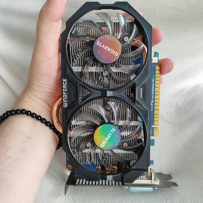 Відеокарта Gigabyte GeForce GTX650 1gb