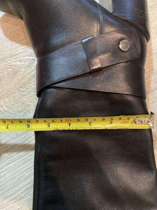 Продам зимові ботфорти чоботи, шкіра.