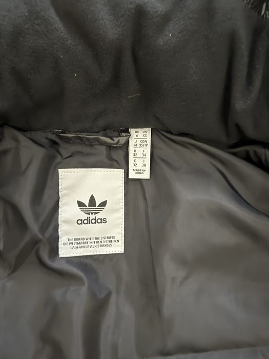 Нова зимова куртка ADIDAS пуховик Адідас XS-S