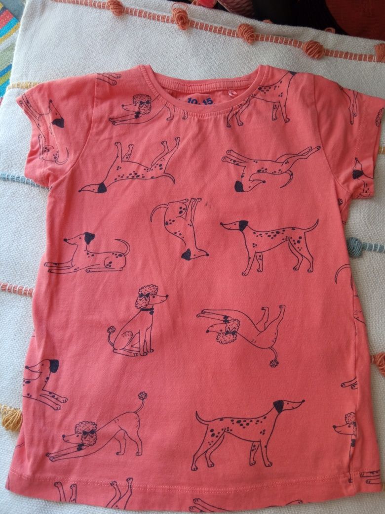 Bluzki t-shirty krótki rękaw 5.10.15 r.116