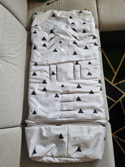 Śpiworek samiboo SUPERB Classic Trójkąty Czarny