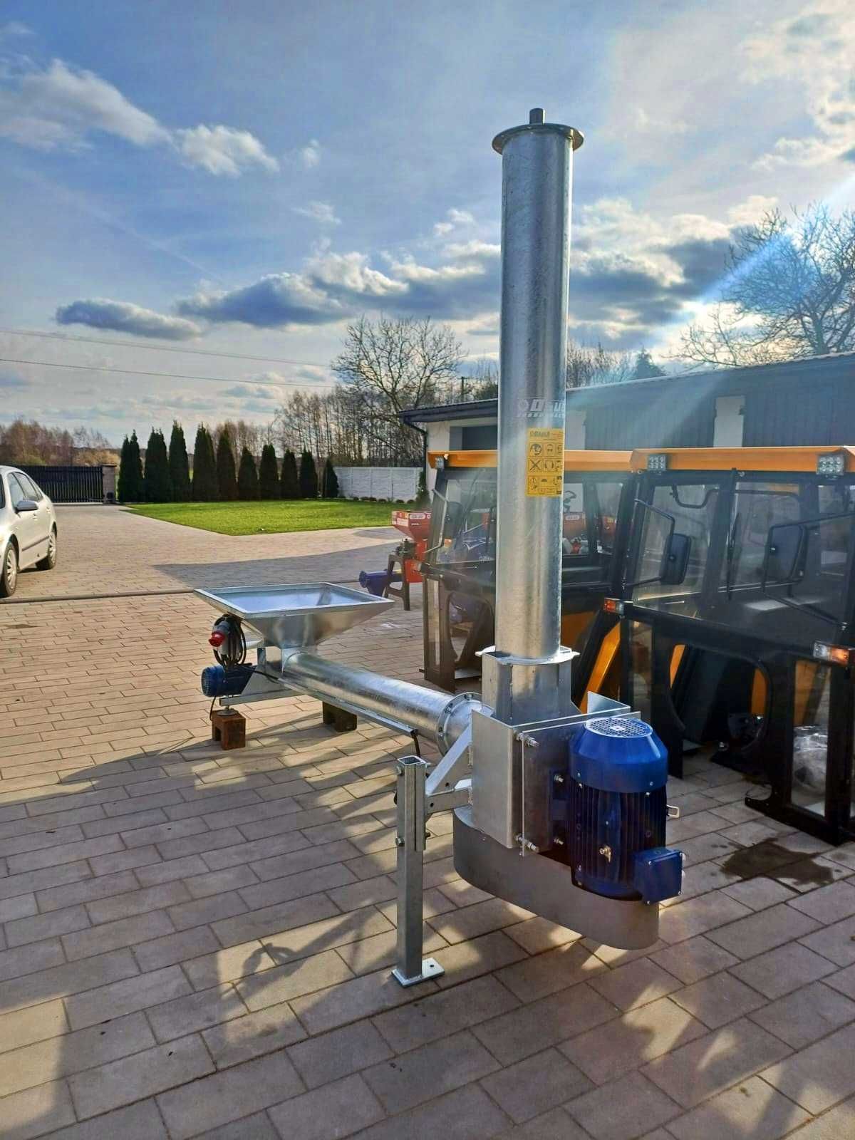 Żmijka pionowa FI 140 200 Żmijka do zboża Podajnik ślimakowy OSUCH