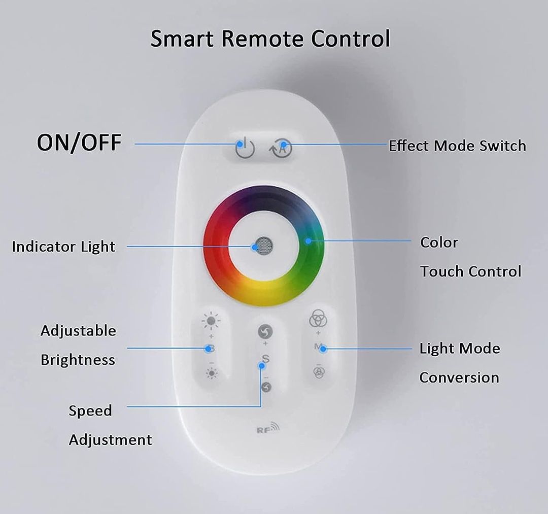 QJUZO LED Kinkiet z pilotem 40 cm