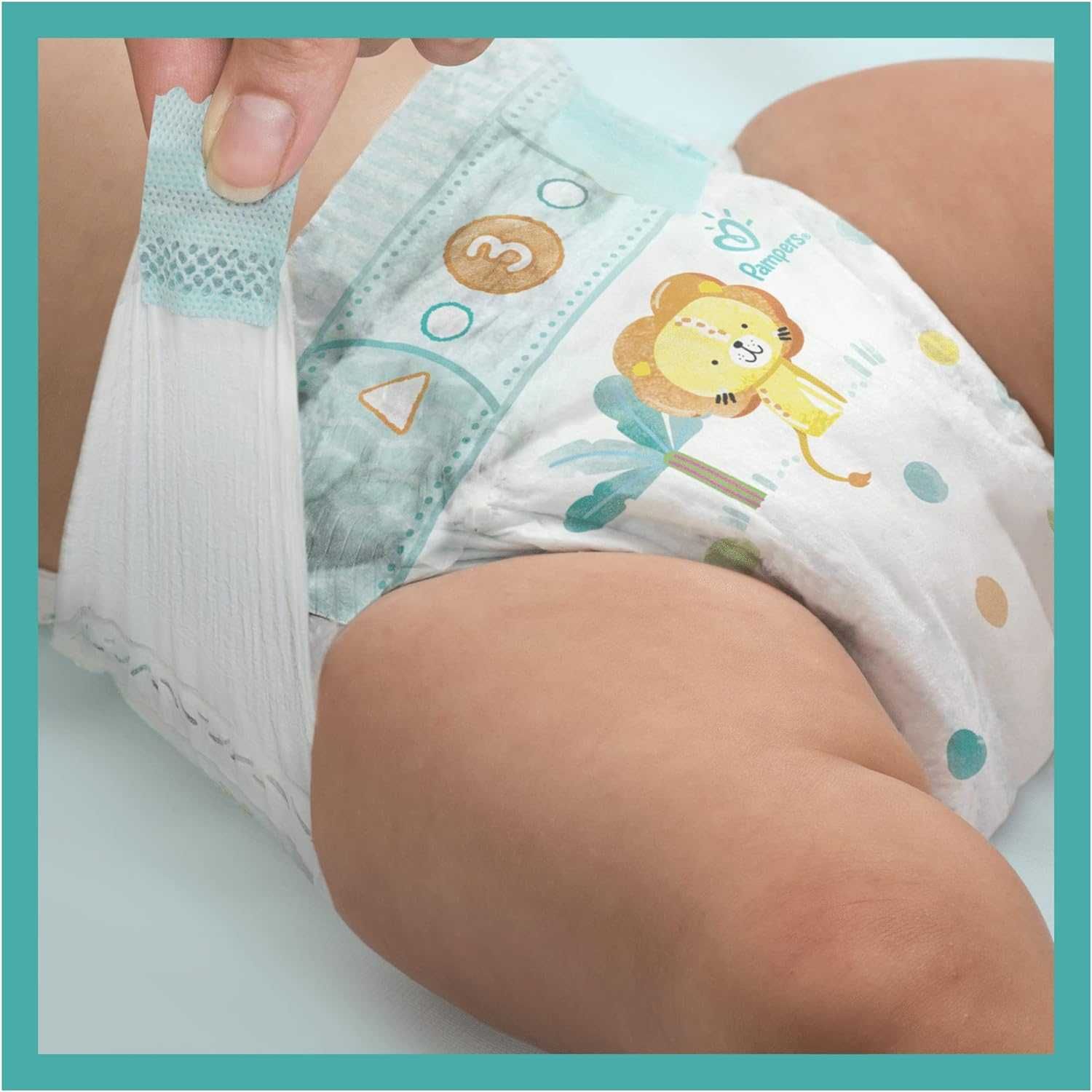 Pampers Pieluchy Rozmiar 6 (13-18kg), Active Baby Pieluszki, 128 Sztuk