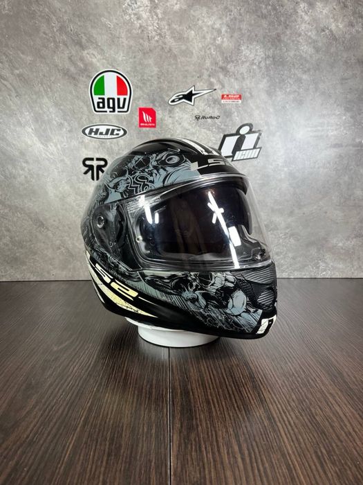 Мотошолом Ls2 FF320 (Mt Agv Hjc Icon Shark Shoei Airoh Scorpion Xlite)