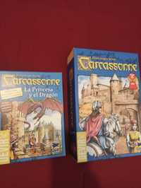 Carcassonne + Expansão a Princesa e o Dragão