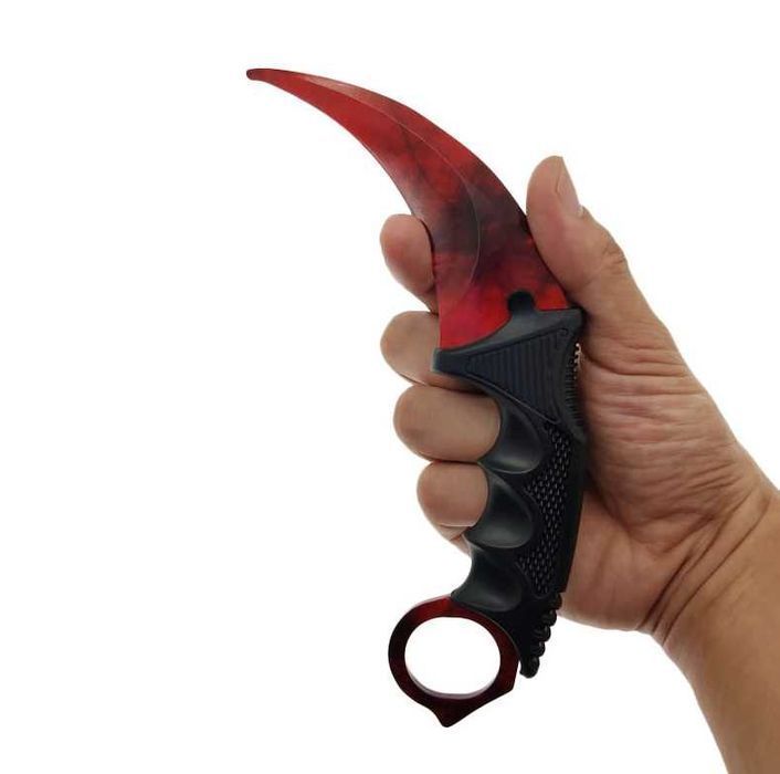 FOXTER® Nóż karambit carambit cs:go pazur mix kolor pokrowiec 19,5cm