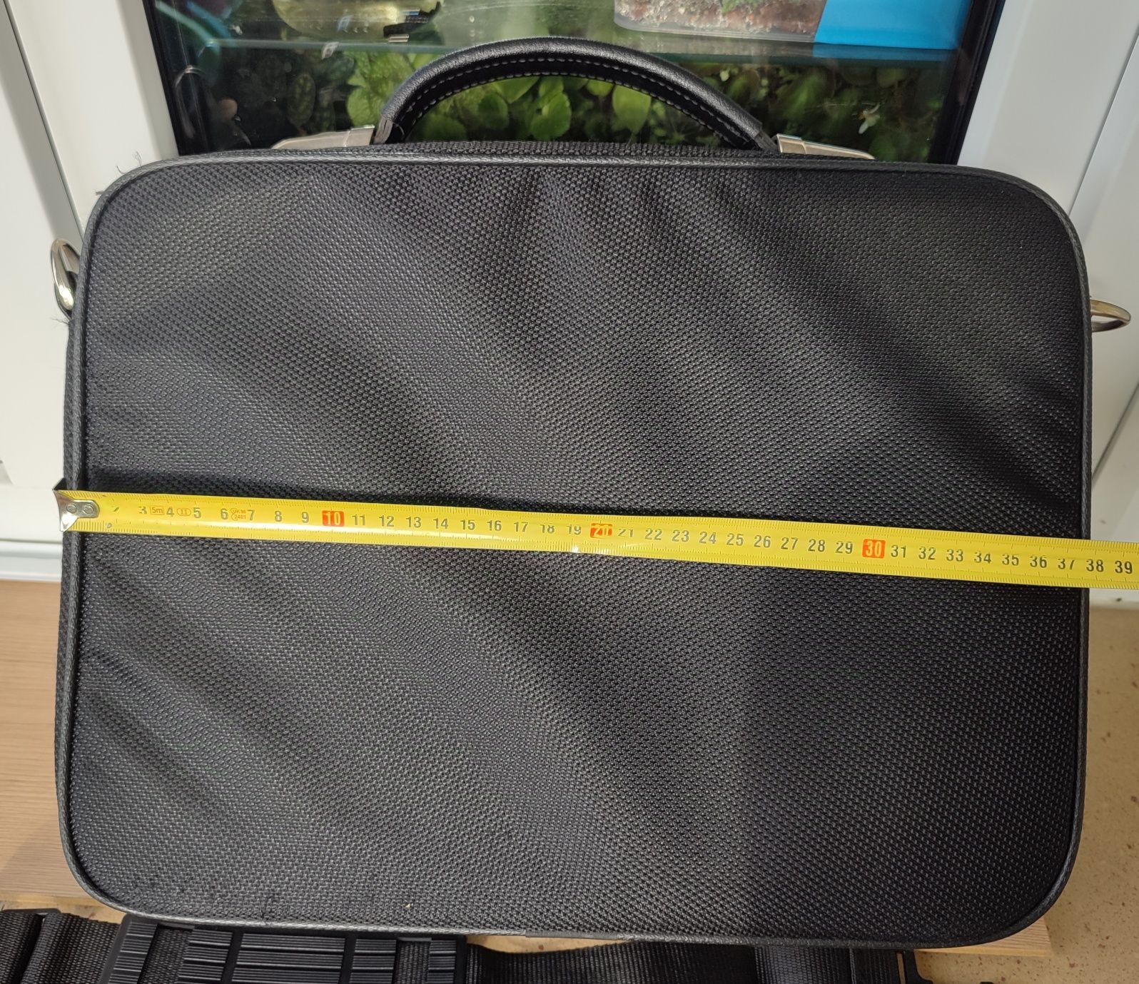 Torba na laptopa Samsonite, nowy pasek, wygodna rączka, organizer