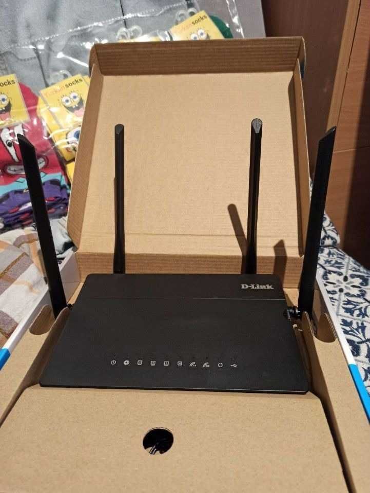 до 10.06! ХОРОШИЙ Роутер Маршрутизатор Wi-Fi D-Link DIR-815 Black
