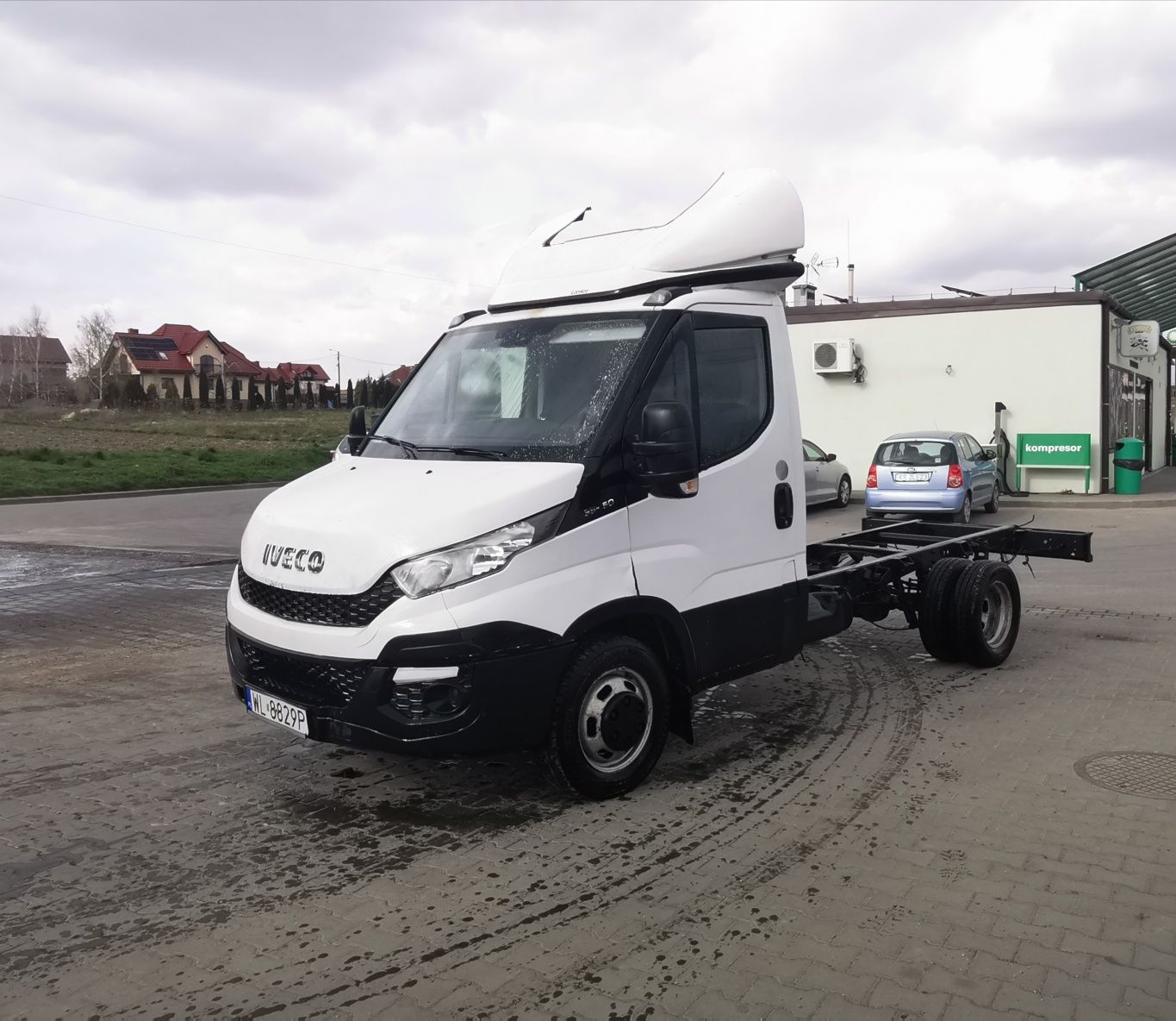 Iveco Daily 35c15 2.3 Hpi rama wywrotka chłodnia klima salon  bliźniak