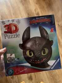 Puzzle 3D Łowcy Smoków