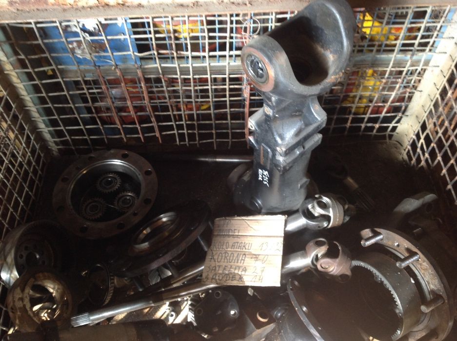 Dieci manitou części spicer carraro most