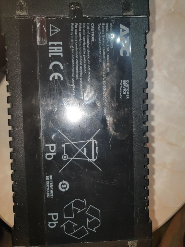 ДБЖ APC Back-UPS 500