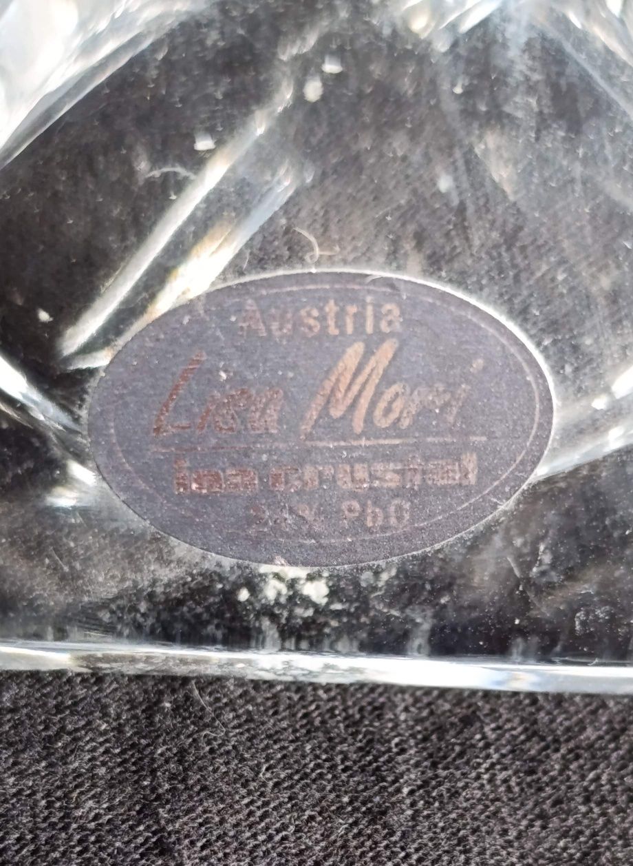 2 Castiçais Cristal