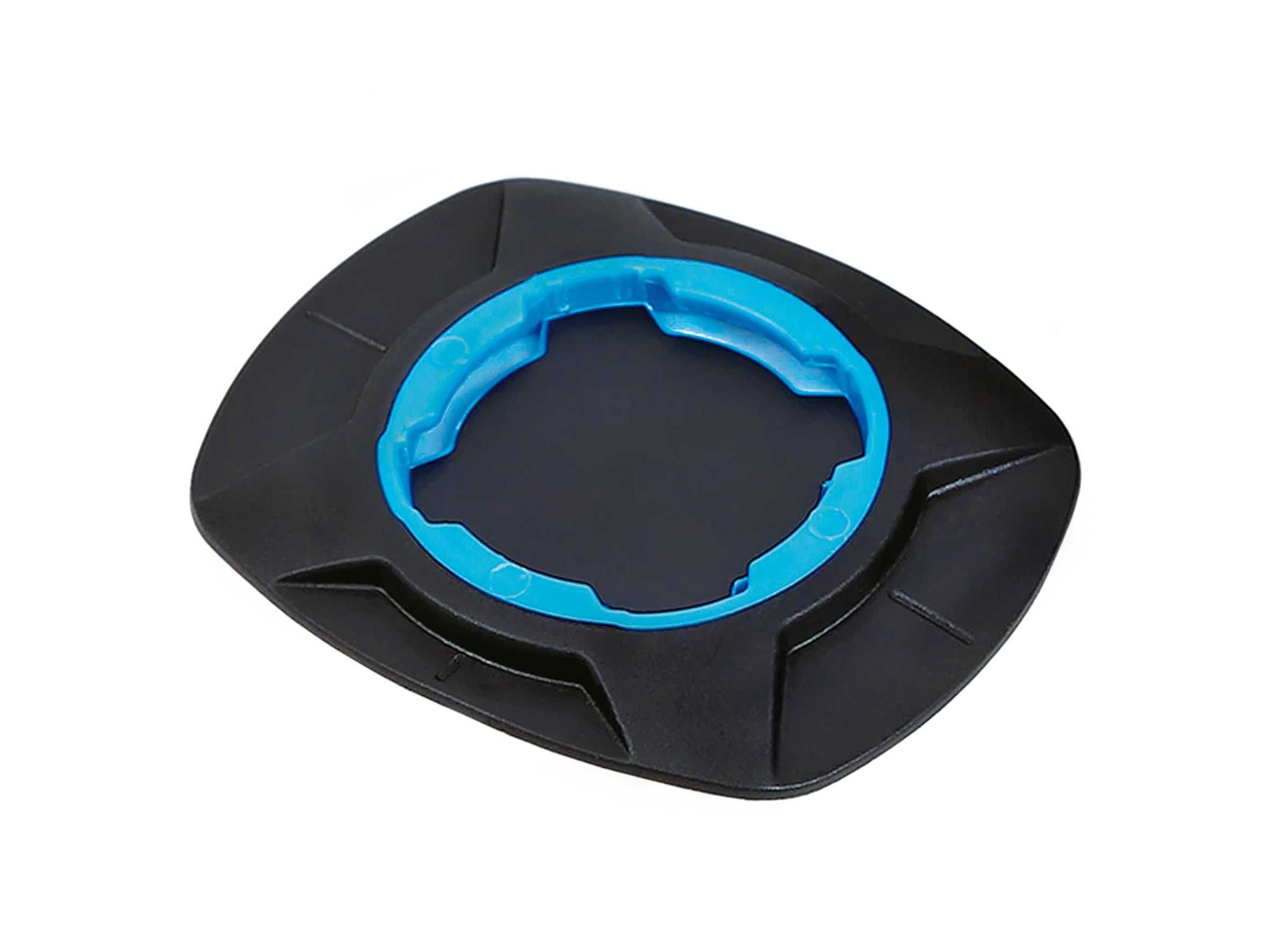 Adaptador de telemóvel com adesivo para suporte género Quad Lock