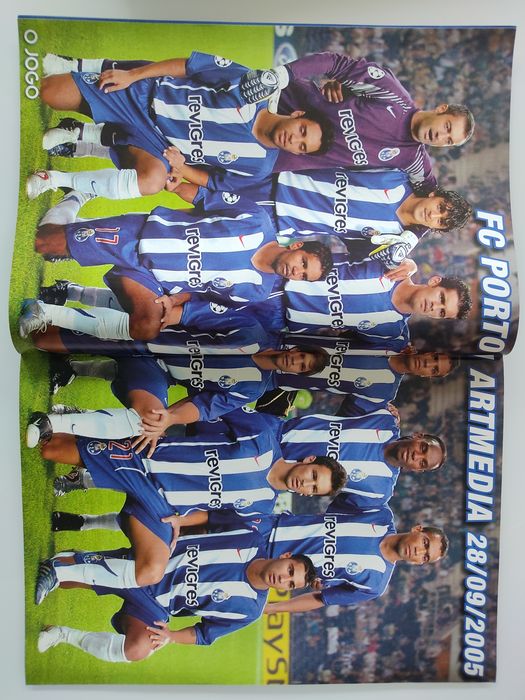 Programa do FC Porto Inter liga dos campeões 2005/2006