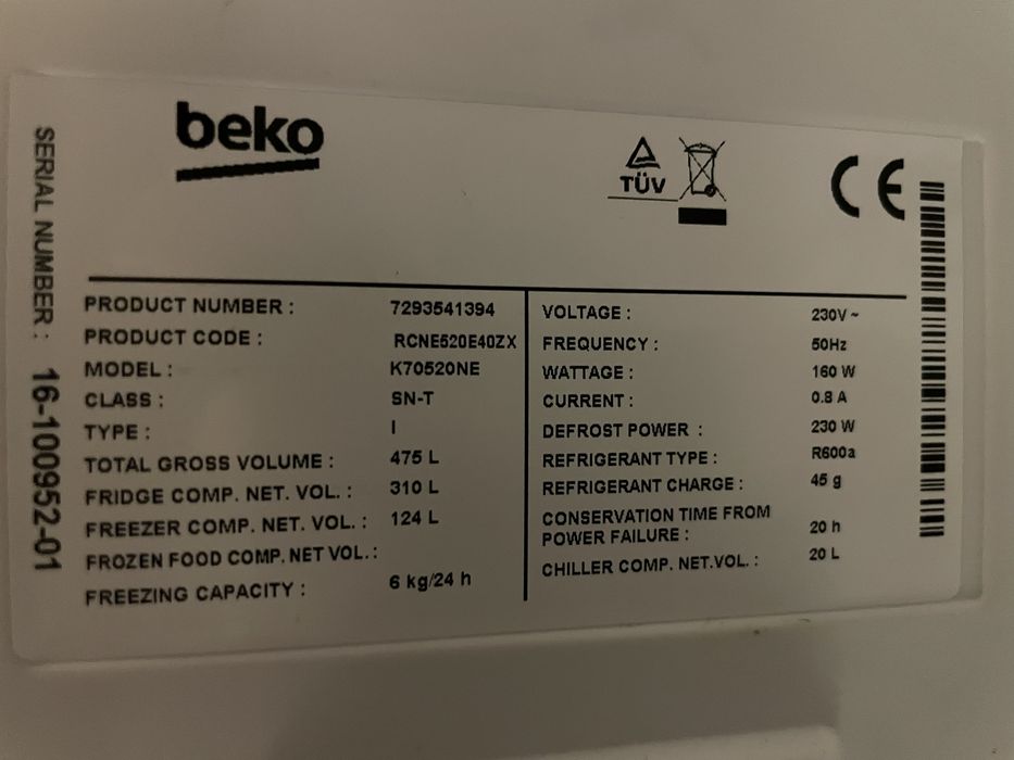 холодильник beko nofrost
