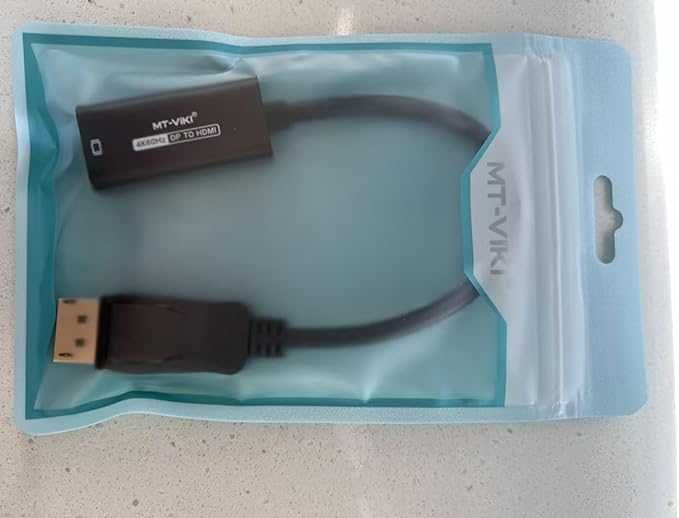 MT-VIKI 4K60Hz DisplayPort na HDMI, jednokierunkowy adapter DP na HDMI