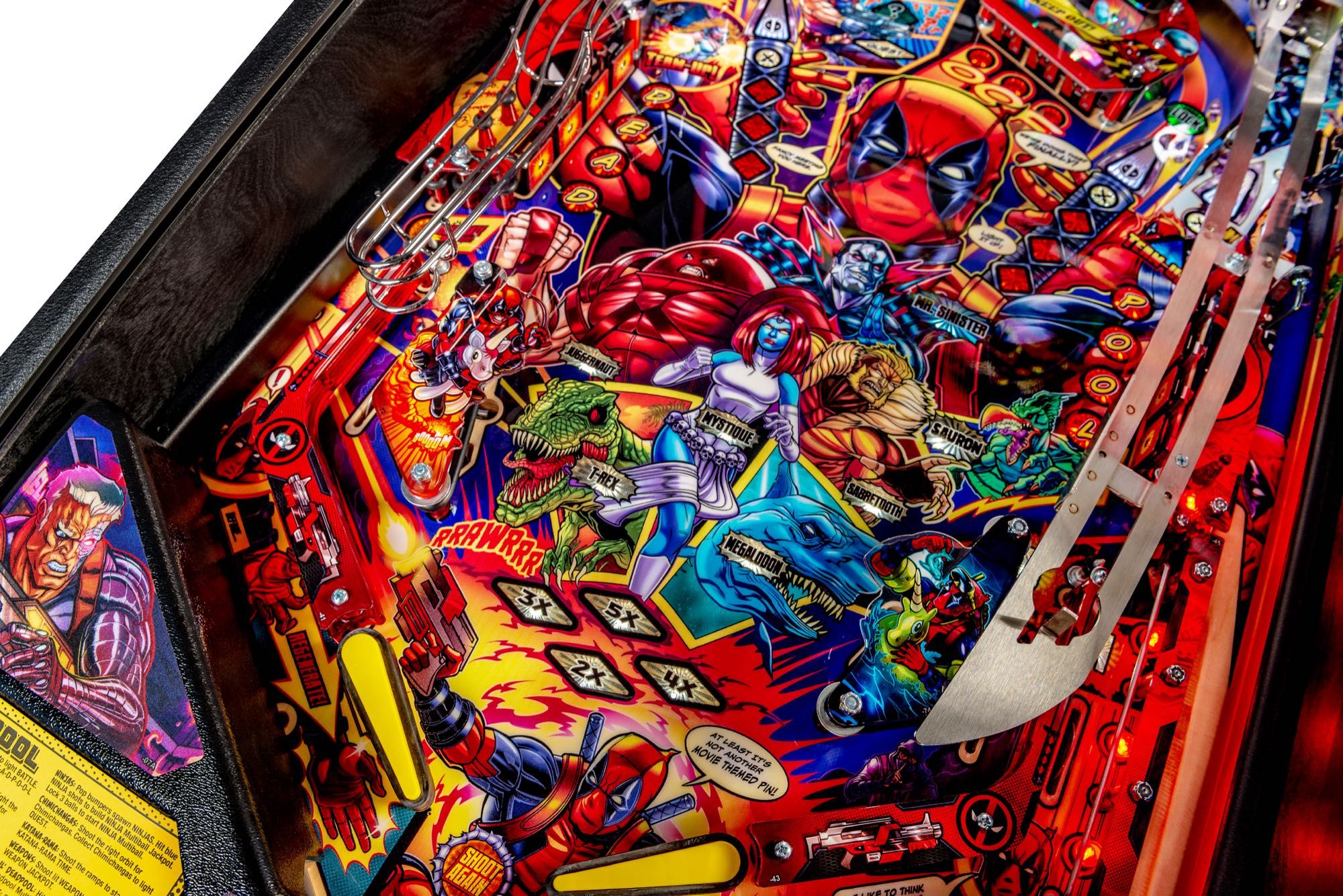 Flipper Fliper Pinball DEADPOOL Stern PRO - NOWY