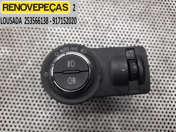 Botão / interruptor de luzes OPEL Astra J Sports Tourer