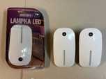 3x Lampa Nocna LED 1W Czujnik Zmierzchu IP44 ELGOTECH