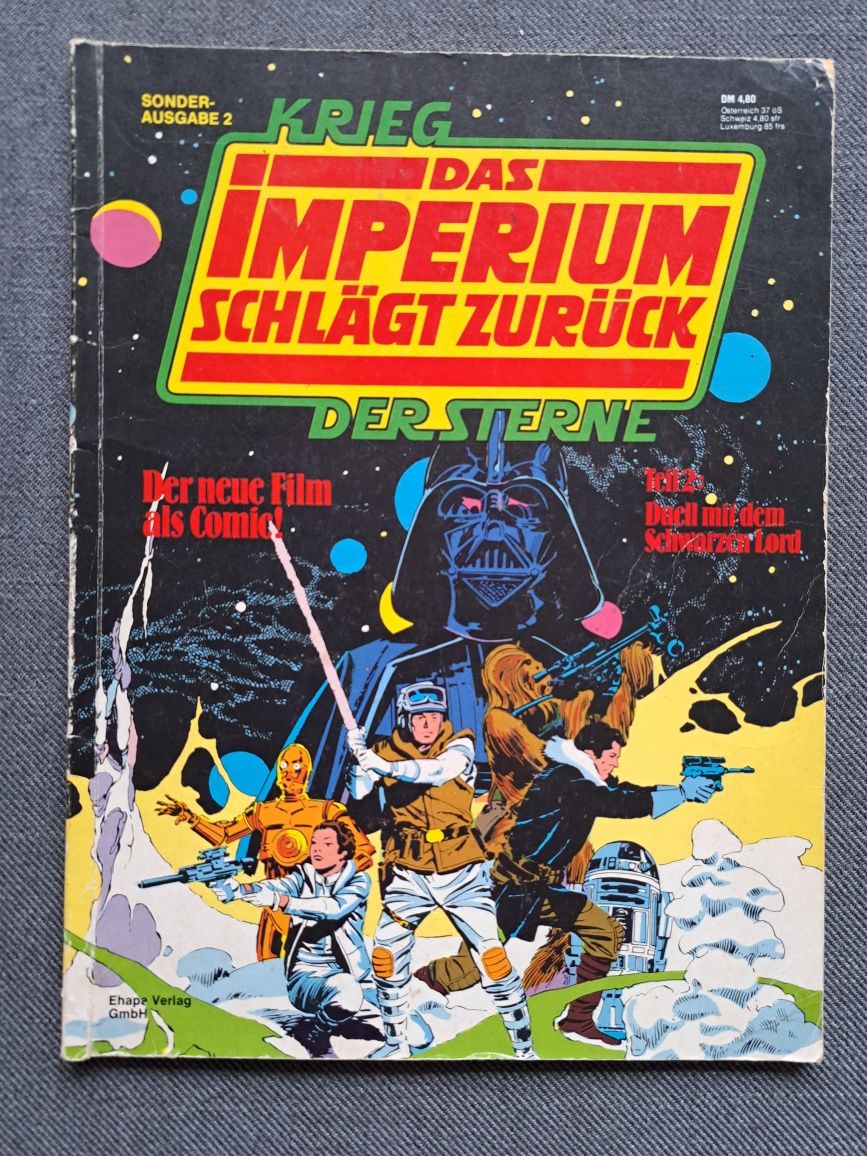 Komiks Imperium Kontratakuje 1980 r