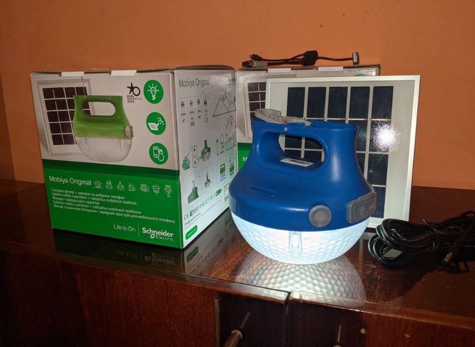 Ліхтар-лампа акумуляторна Schneider mobiya original (aep-lu01-1000)